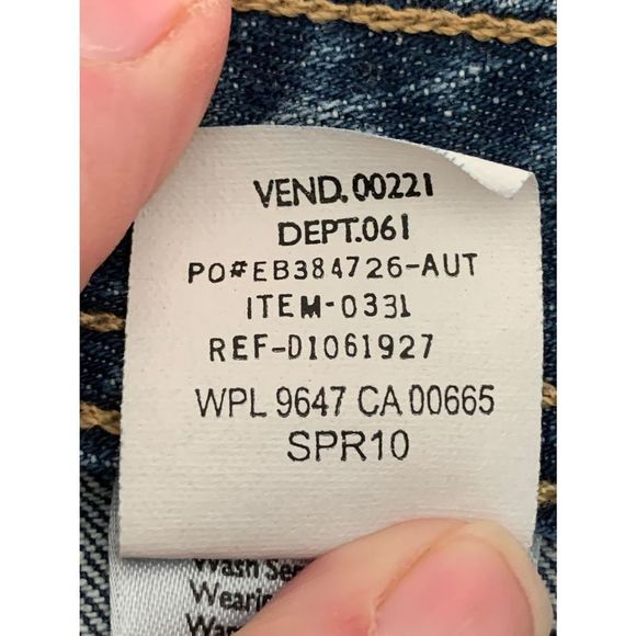 Eddie Bower High Rise Straight Leg Medium Wash Classic Fit Jeans 6 - Picture 7 of 10